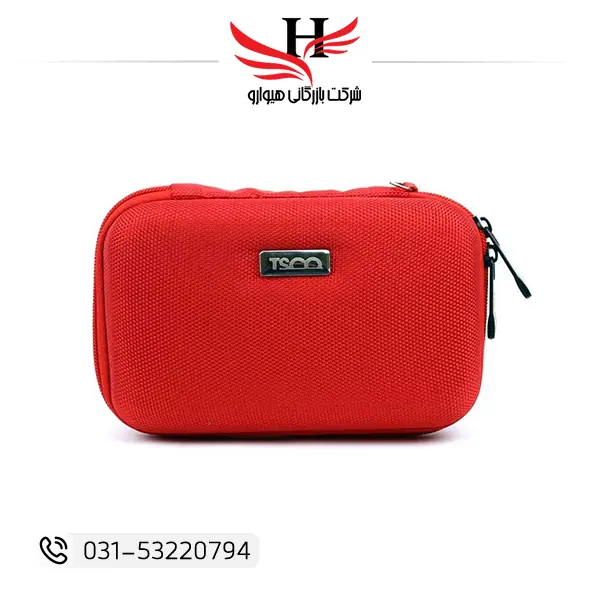 کیف هارد اکسترنال تسکو TSCO THC 3154 ضد ضربه مناسب هارد 2.5 اینچی، محافظ مقاوم برای حمل ایمن هارد و مناسب خرید و فروش عمده از هیوارو